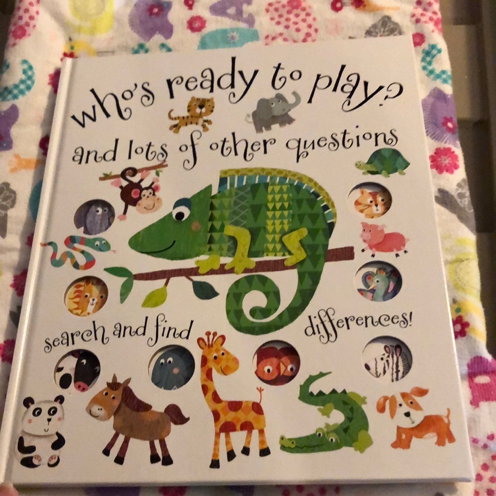 Who’s ready to play? Usborne book